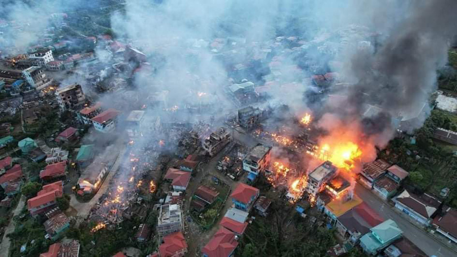 guerra civil myanmar