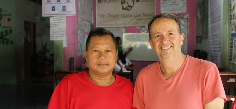 Colabora Birmania: solidaridad en Tailandia con José
