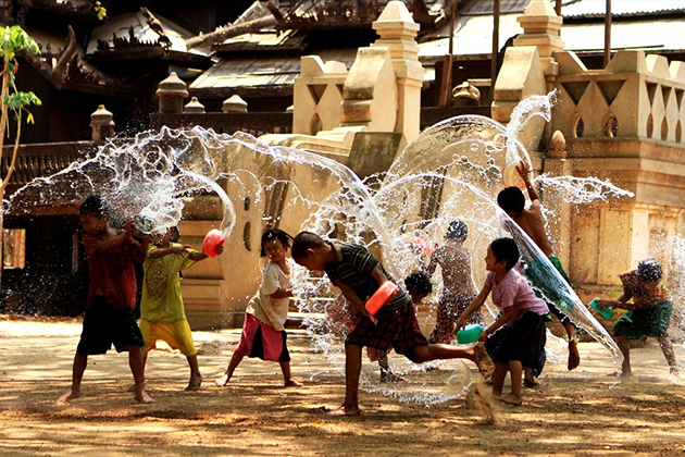 El Año Nuevo Budista en Tailandia y Myanmar
